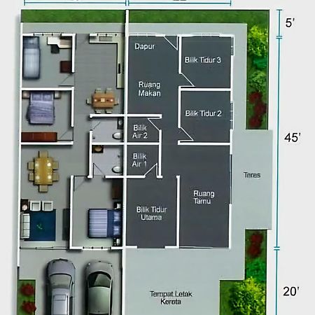 M2H Homestay Kuantan Exterior foto